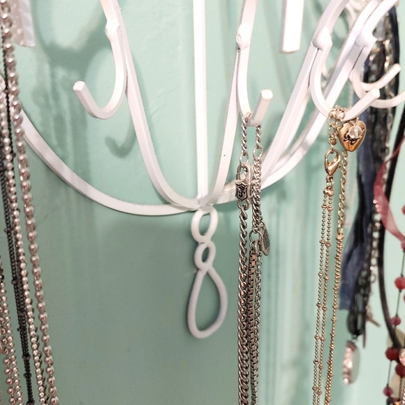 Metal accessory organizer, white - Picture 4 of 6